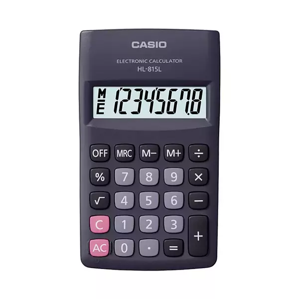 Calculad.Casio Hl-815 Bk