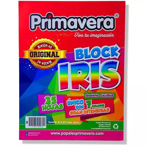 Block Iris Oficio 35h.