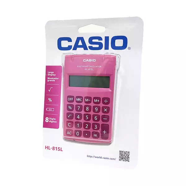 Calculad.Casio Hl-815l Colores