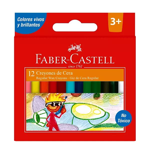 Crayolas Cortas Faber - Castell