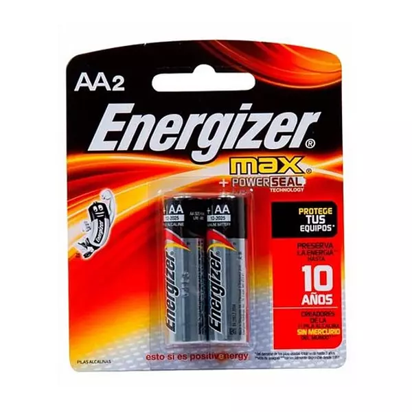 Pila Aa Alkalina Energizer